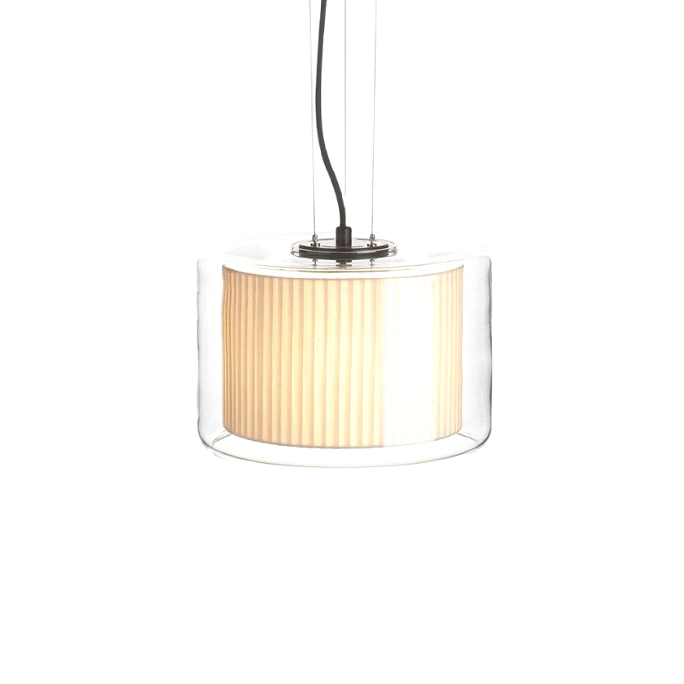 Pearl white shade option for Mercer glass pendant