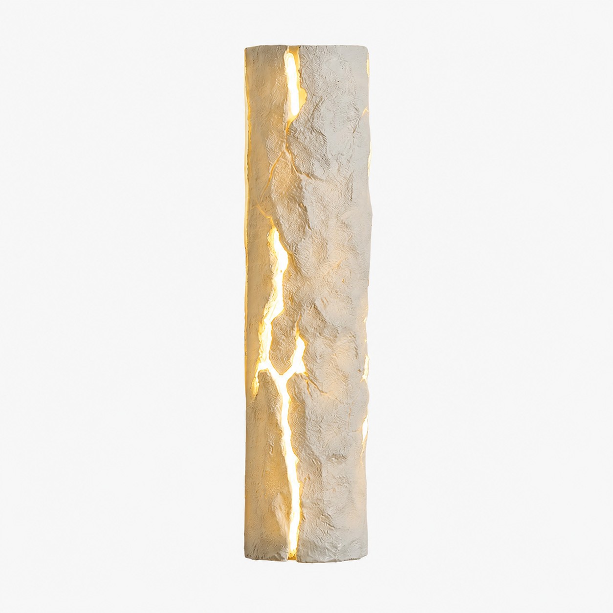 White resin crack wall light SKU image