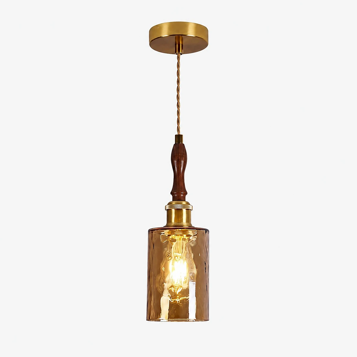 Amber / Brass