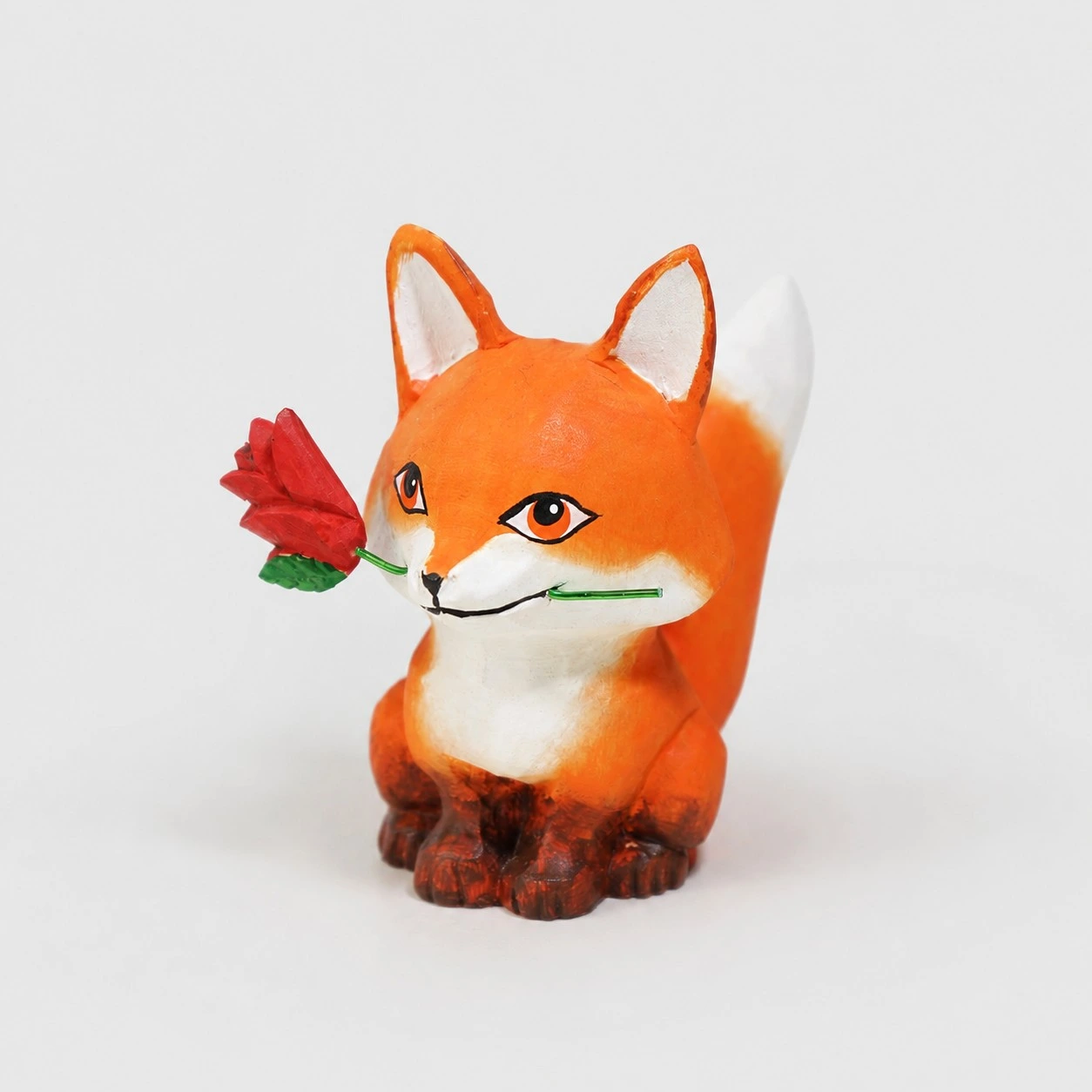 Fox Holding Rose