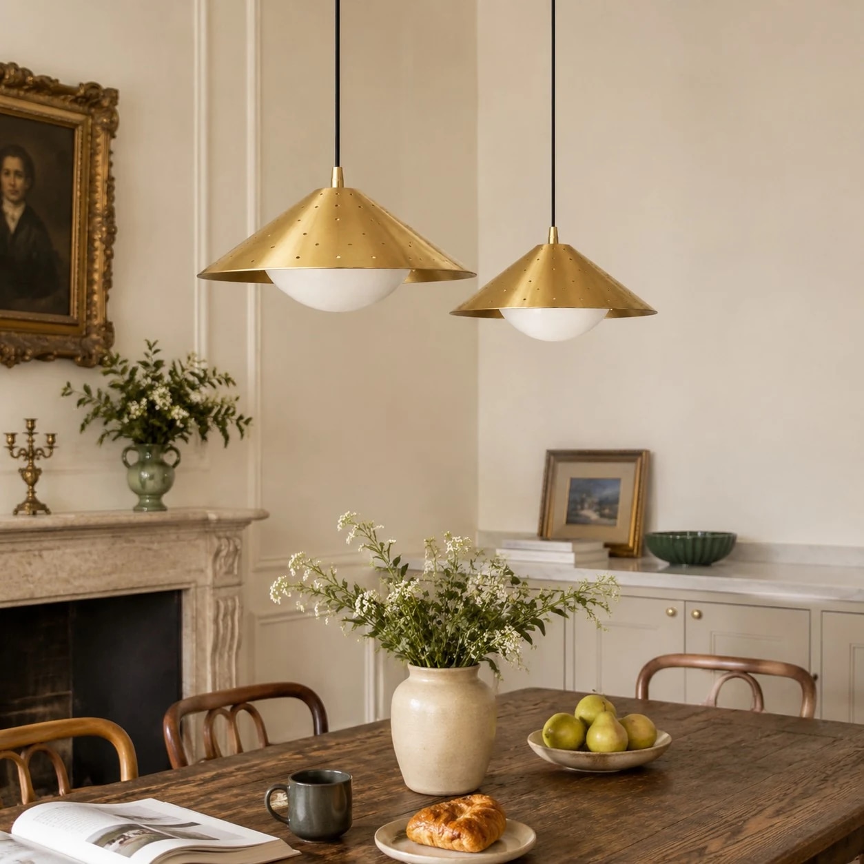 scene dining table pendant light