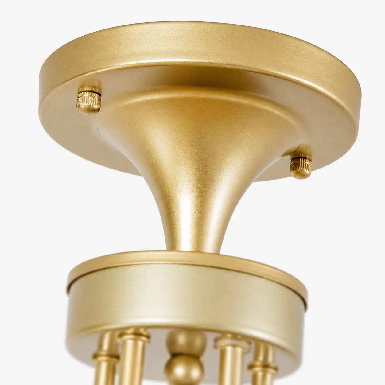Gold ceiling canopy detail