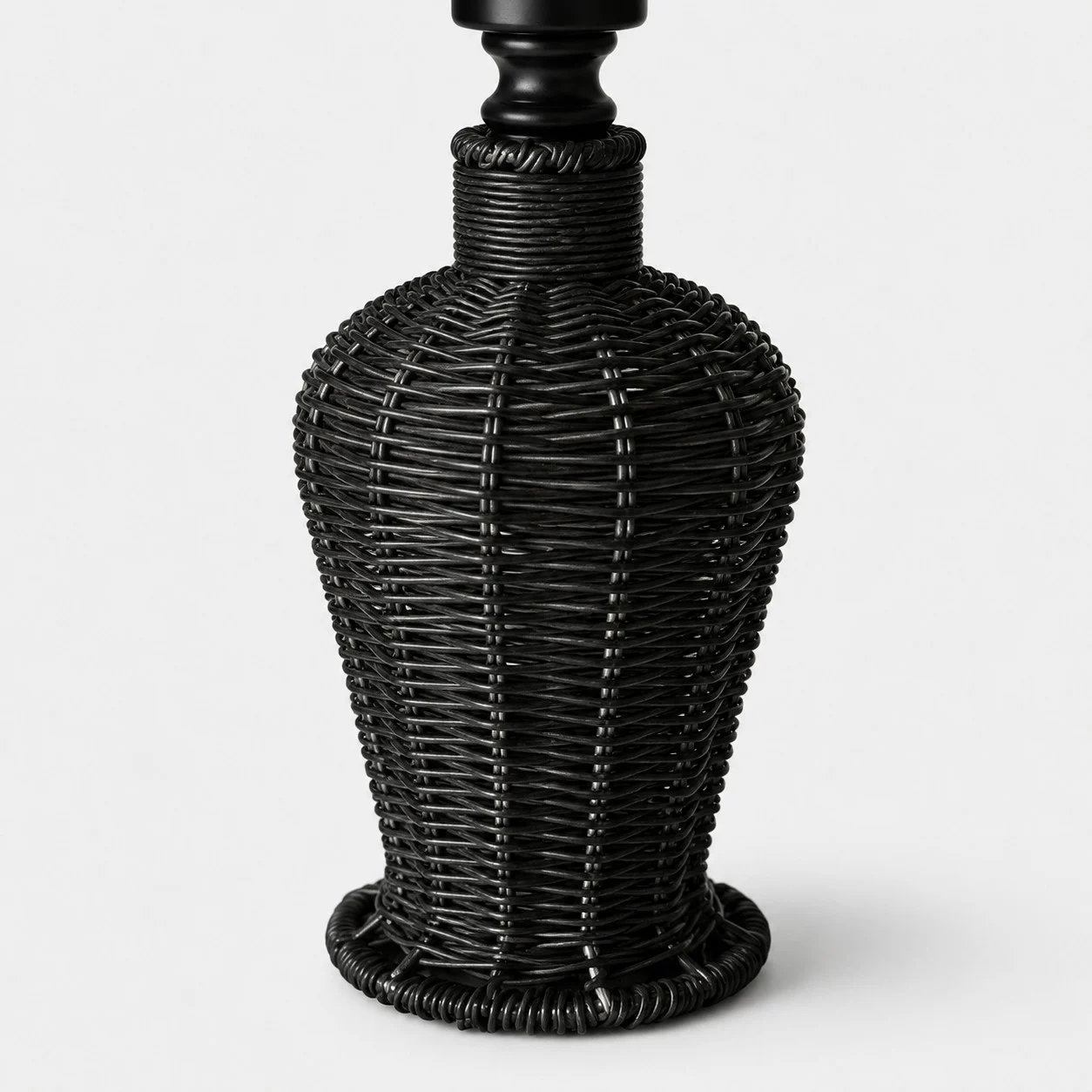 Textured lamp body detail