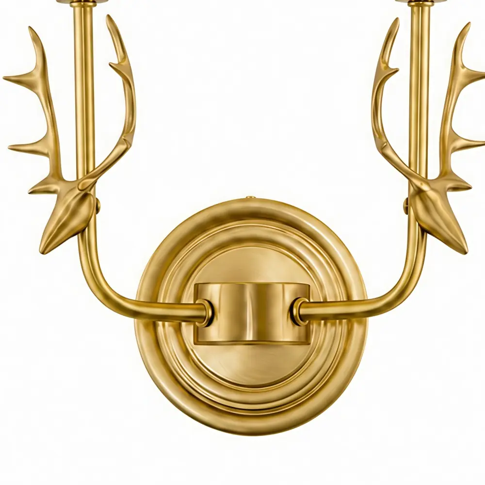 Textured wall plate and arm connection detail