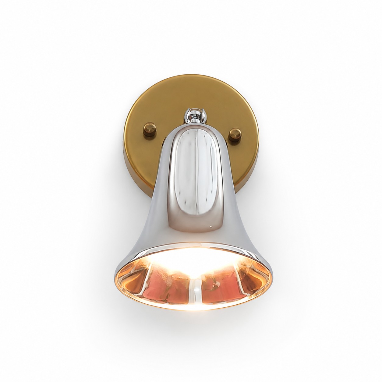 Vintage wall sconce finish option